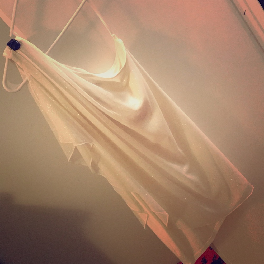 Toga style cocktail dress